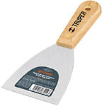 ESPATULA DE 2", FLEXIBLE, MANGO DE MADERA