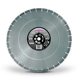 DISCO DE DIAMANTE 18" X 1", SEGMENTADO USO C/AGUA, PARA CORTADORA DE MESA