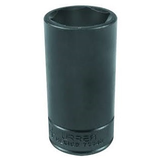 DADO DE IMPACTO DE 1-1/4", CUADRO DE 1/2", 6 PUNTAS, LARGO