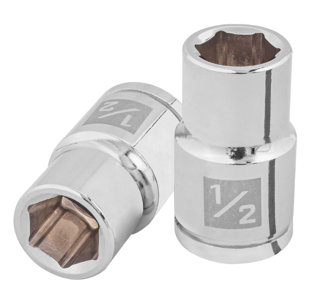 DADO DE 1/2", CUADRO DE 1/2", 6 PUNTAS, D-1216-H