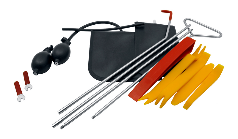 KIT DE HERRAMIENTAS PARA APERTURA DE AUTOS 14 PIEZAS