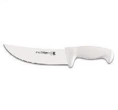 CUCHILLO PARA DESPELLEJAR CURVO 6" MANGO ROJO (PIEZA)