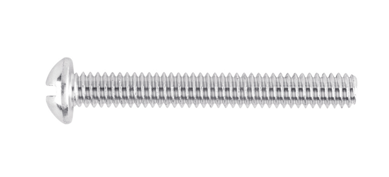 TORNILLO ACERO GALVANIZADO TIPO ESTUFA 1/4 X 2" (PIEZA)