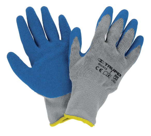 GUANTES DE POLIESTER RECUBIERTOS DE LATEX G TRUPER