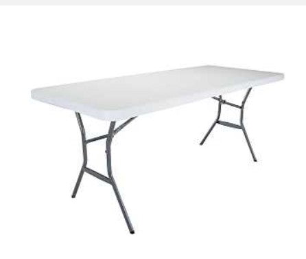 MESA DE PLASTICO 6 FT, PLEGABLE, LIFETIME 72