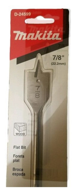 BROCA PLANA PARA MADERA  7/8" X 6"