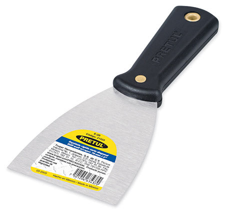 ESPATULA DE 3", RIGIDA, PRETUL