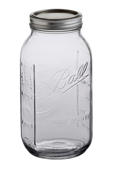 FRASCOS PARA ENVASAR, BOCA ANCHA 64oz (1,892ml)