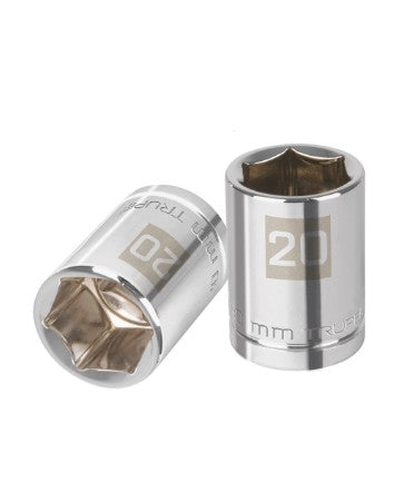 DADO DE 20 mm, CUADRO DE 1/2", 6 PUNTAS, D-1220-M