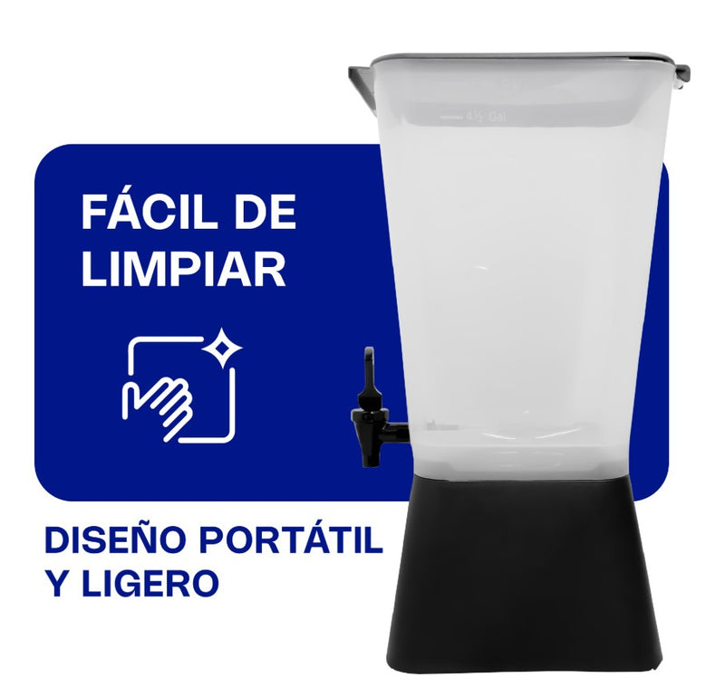 DISPENSADOR DE BEBIDAS 19 LTS CALEDONIA