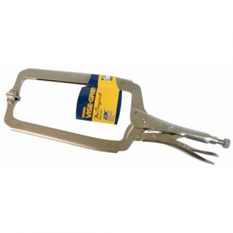 PINZA DE PRESION DE 18" TIPO C, CON PUNTAS GIRATORIAS