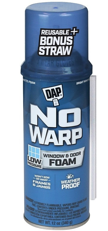 ESPUMA DE POLIURETANO, NO WARP, PUERTAS Y VENTANAS 12 oz
