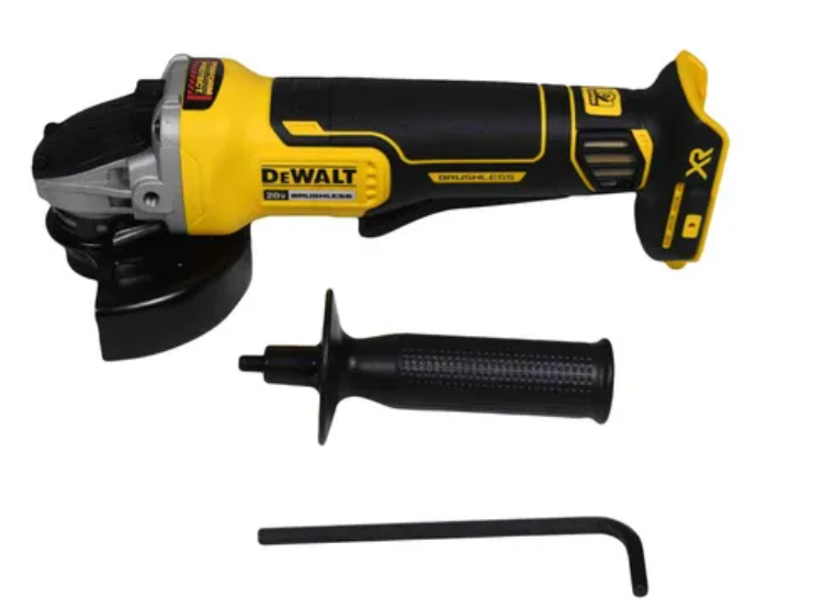 ESMERILADORA ANGULAR DE 4-1/2", 20V MAX, 2 BAT. 5.0Ah, CARGADOR Y BOLSA. 9,000 RPM