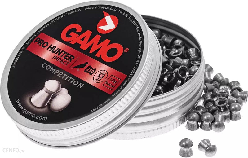 DIABOLO CAL. 5.5 mm, GAMO PRO-HUNTER METAL 250 PZAS.