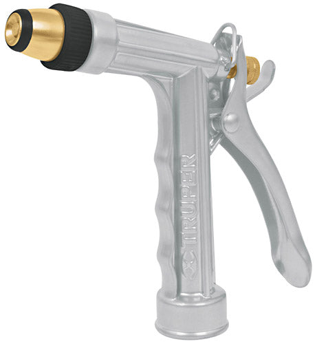 PISTOLA PARA RIEGO BOQUILLA REGULABLE, METALICA 2 FUNCIONES
