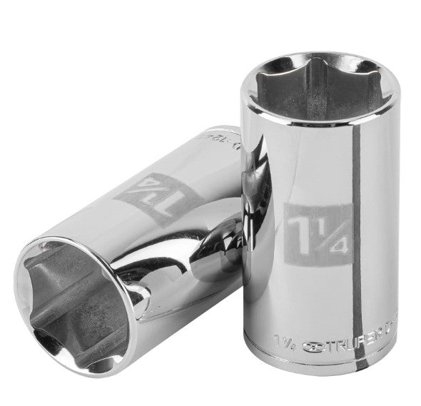DADO DE 1-1/4", CUADRO DE 1/2", 6 PUNTAS LARGO, D-1240-HL