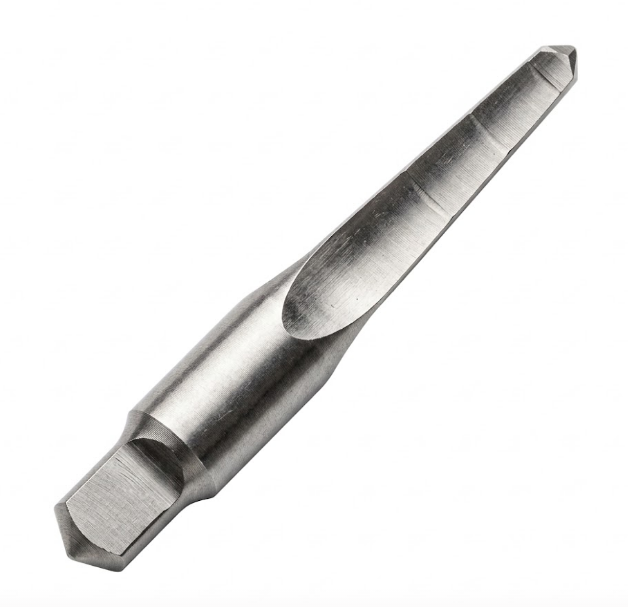 Extractor de tornillos recto ST-1 metálico con punta hexagonal