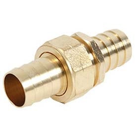 CONECTORES DE LATON SOLIDO, MACHO Y HEMBRA, ESPIGA DE 5/8"