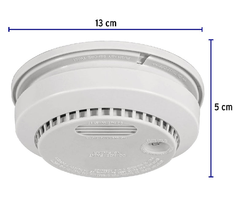 DETECTOR DE HUMO CON ALARMA