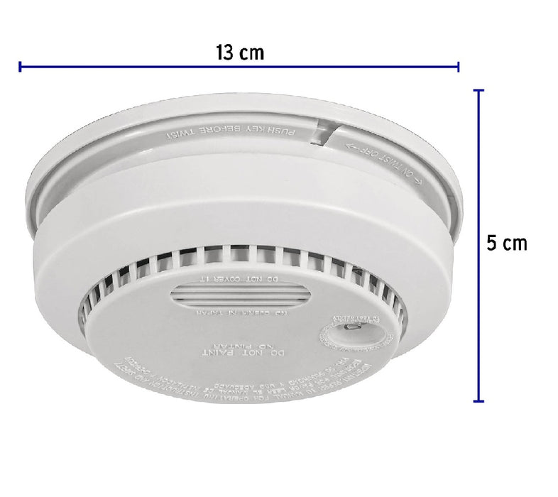 DETECTOR DE HUMO CON ALARMA