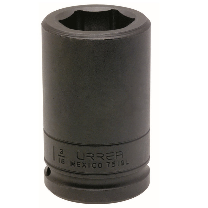 DADO DE IMPACTO DE 1-1/16", CUADRO DE 3/4", 6 PUNTAS, LARGO