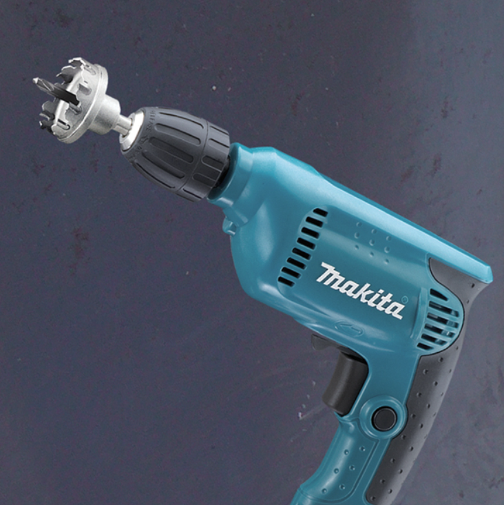 TALADRO 3/8" , 0-3,400RPM 450W BROQUERO RAPIDO