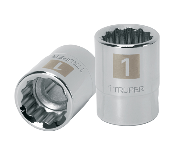DADO DE 1", CUADRO DE 3/4", 12 PUNTAS, D-3432
