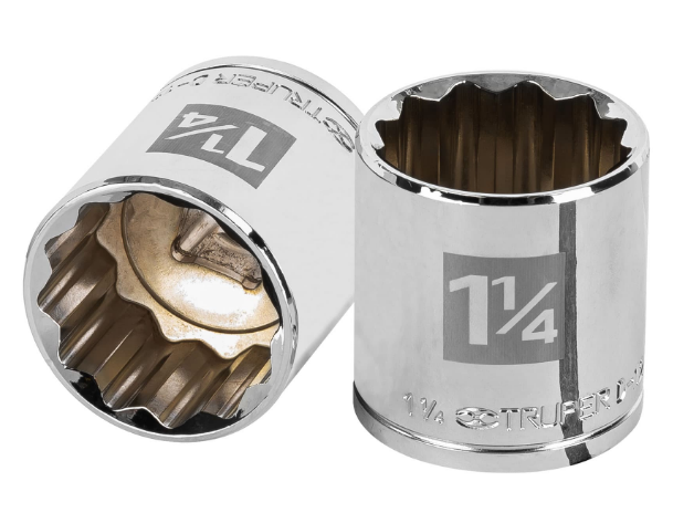 DADO DE 1-1/4", CUADRO DE 1/2", 12 PUNTAS, D-1240
