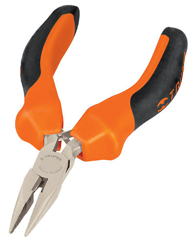 PINZA MINIATURA PUNTA Y CORTE 4', MANGO COMFORT GRIP"