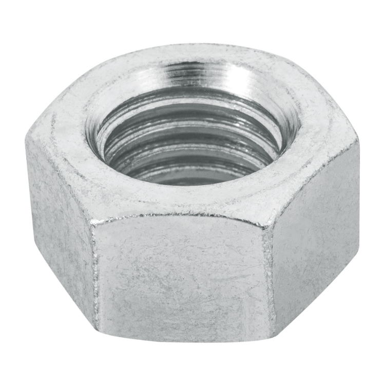 TUERCA DE ACERO GALVANIZADO HEXAGONAL DE 5/8" (PIEZA)