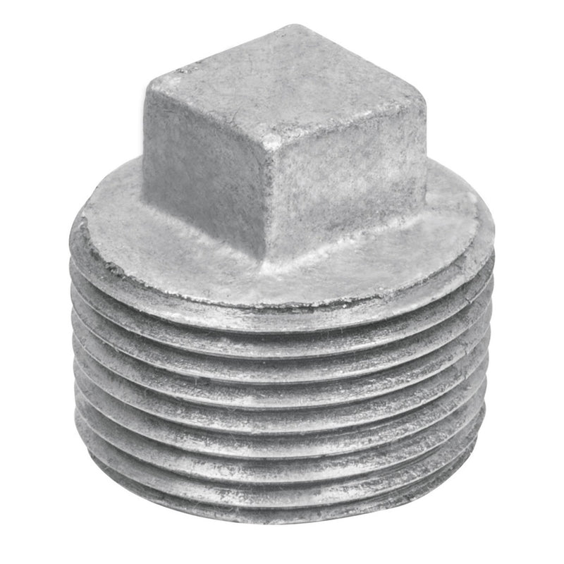 TAPON MACHO DE ACERO GALVANIZADO 1" FOSET