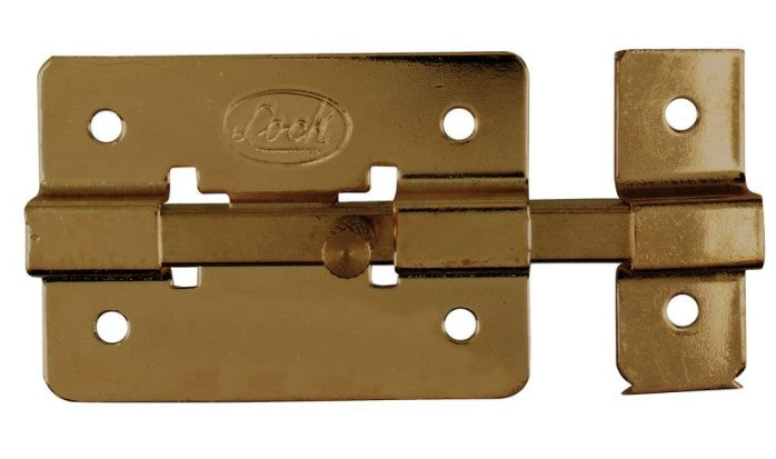 PASADOR DE SOBREPONER 12 CM LATON ANTIGUO