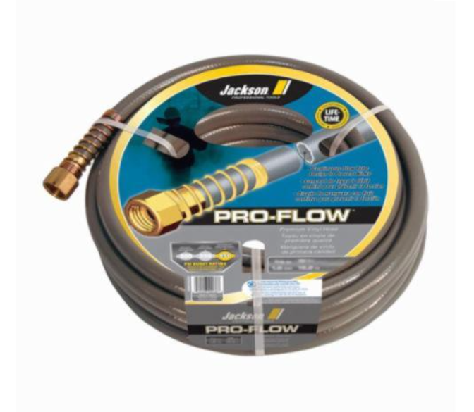 MANGUERA PARA JARDIN 5/8", 15 m, JACKSON, 50 ft, "HEAVY DUTY",