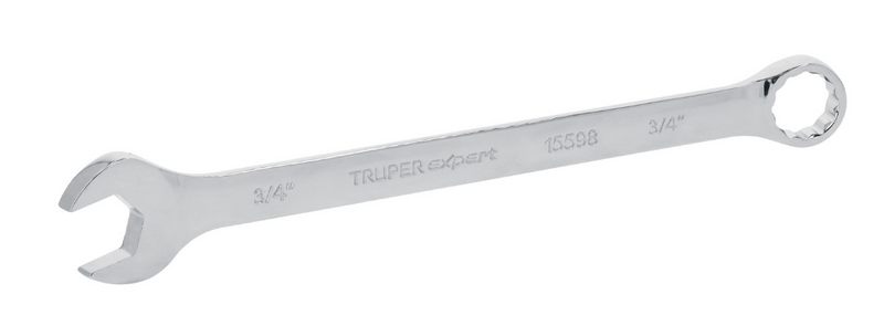 LLAVE COMBINADA EXTRALARGA DE 3/4" X 278 mm