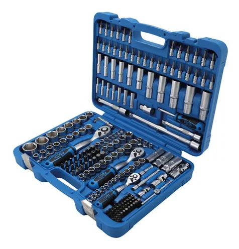 JUEGO 192 PIEZAS DE DADOS HEXAGONAL (PRO-TORQUE)