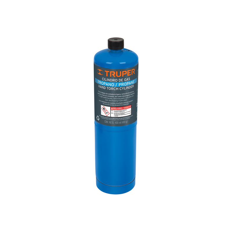 TANQUE DE GAS PROPANO DE 400G AZUL