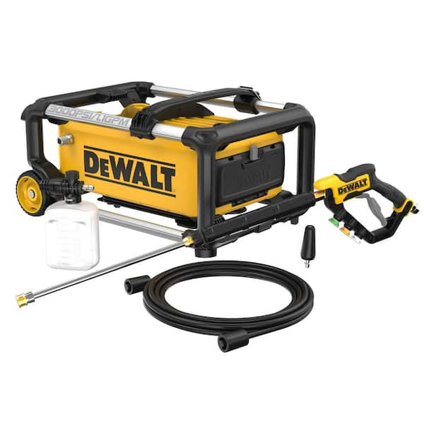 HIDROLAVADORA CON MOTOR ELECTRICO 3000 PSI 1.1 GPM 15 AMP DEWALT