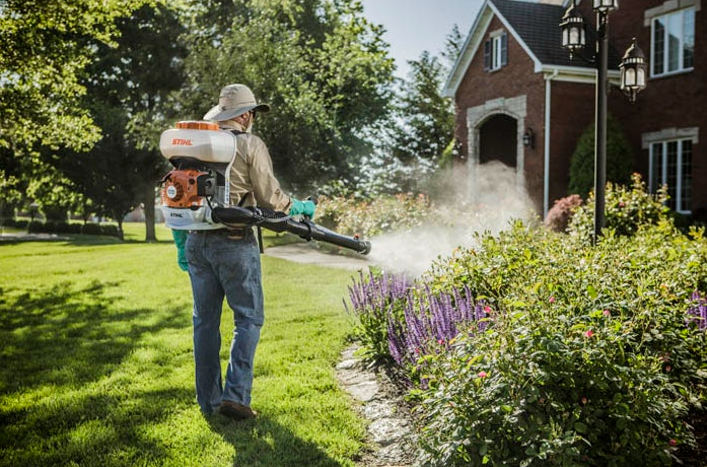 FUMIGADOR TIPO MOCHILA, MOTOR A GASOLINA,  STIHL SR200