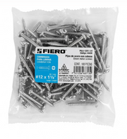 Bolsa de 100 tornillos FEiERO #12 para lámina, cabeza combinada PH3.