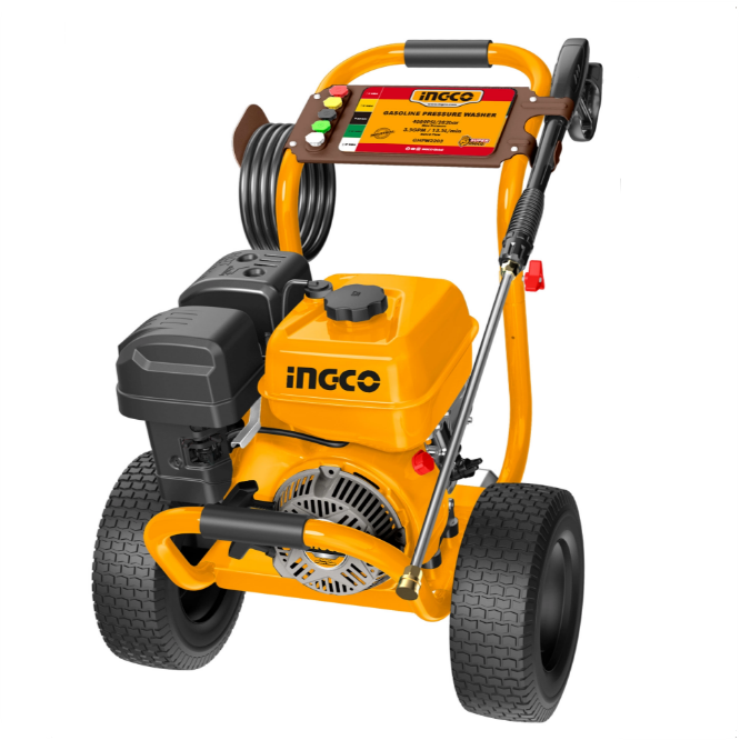 HIDROLAVADORA CON MOTOR A GASOLINA INGCO, 4089 PSI