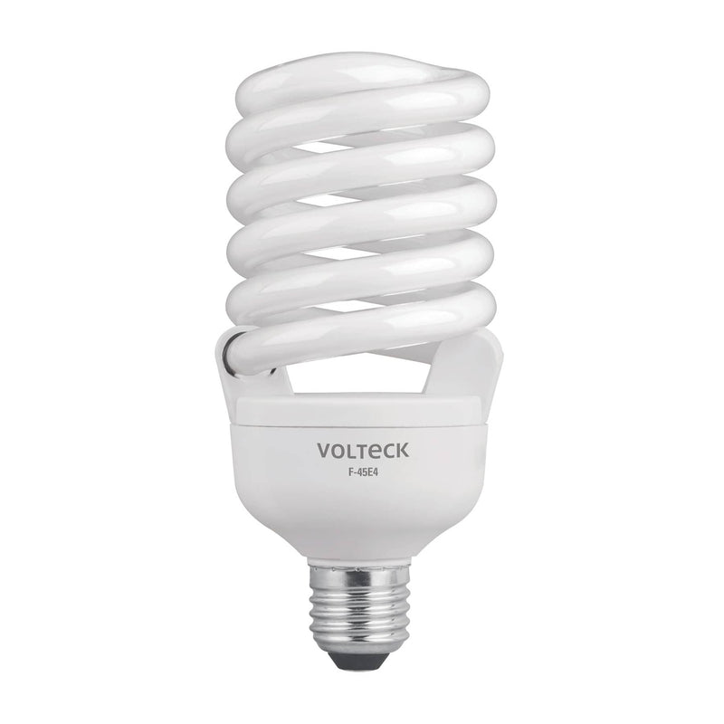 LAMPARA ESPIRAL 45W DE ALTA POTENCIA T4 LUZ DE DIA