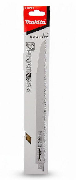 SEGUETA SABLE PARA MADERA Y METAL? 12?X5-8TPI 2PZS