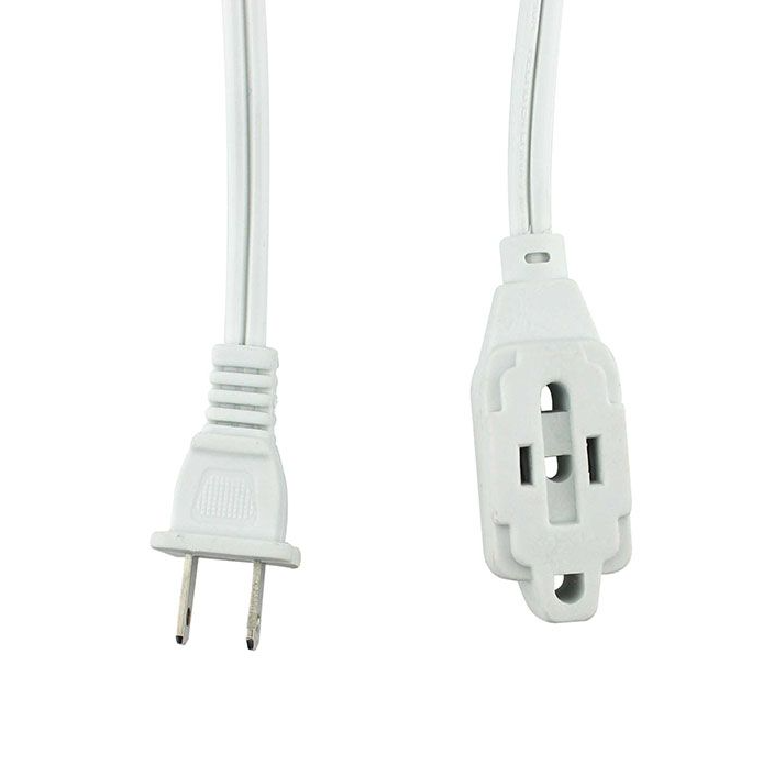 EXTENSION ELECTRICA DE 10 MTS, CAL. 16, BLANCA