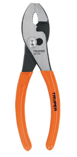 PINZA DE MECANICO DE 6", MANGO DE VINIL, TRUPER