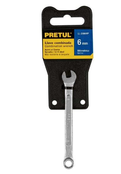 LLAVE COMBINADA MILIMETRICA 6 mm TR