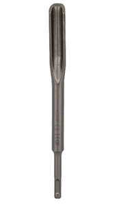 Cincel SDS Plus acanalado 250 x 22 mm, vista de la punta y el vástago