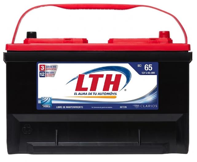 ACUMULADOR "65" LTH DE 800 AMP. DE ARRANQUE EN FRIO, +/-