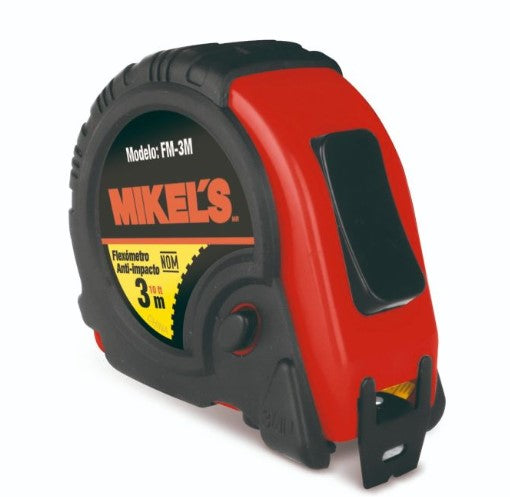 FLEXOMETRO ANTI-IMPACTO 3 MTS MIKELS