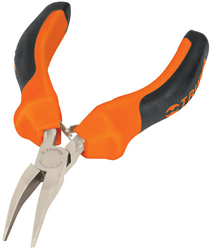 PINZA MINIATURA PUNTA CURVA 4', MANGO COMFORT GRIP