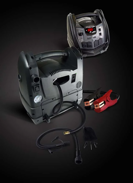 ARRANCADOR ELECTRICO PORTATIL SJ1332 DE 1200 AMP. MAX.